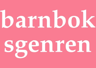 Synonym barnboksgenren