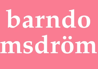Synonym barndomsdröm