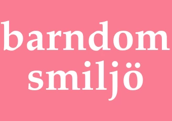 Synonym barndomsmiljö