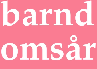 Synonym barndomsår