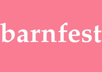 Synonym barnfest
