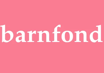 Synonym barnfond