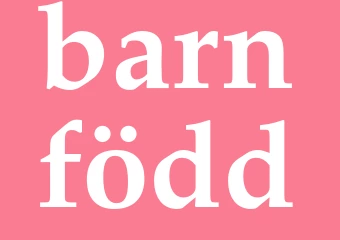 Synonym barnfödd