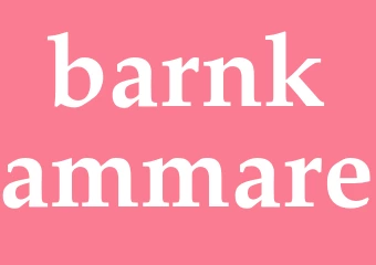 Synonym barnkammare