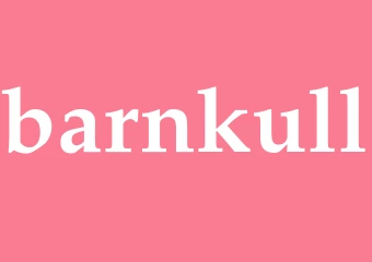 Synonym barnkull