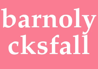 Synonym barnolycksfall