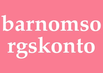 Synonym barnomsorgskonto