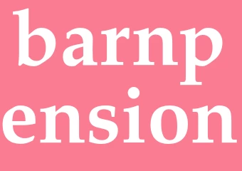 Synonym barnpension