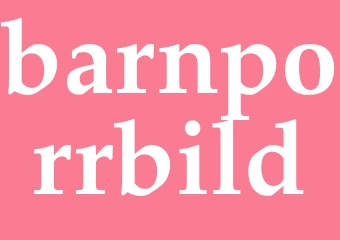 Synonym barnporrbild