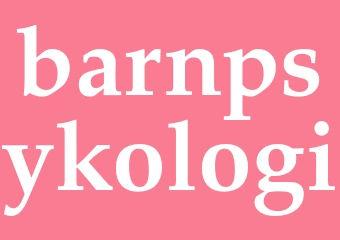 Synonym barnpsykologi