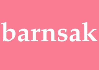 Synonym barnsak