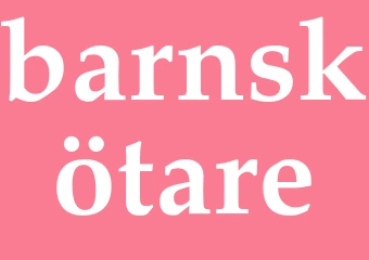 Synonym barnskötare