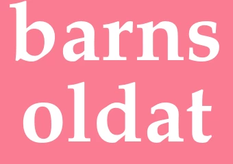 Synonym barnsoldat