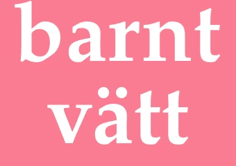 Synonym barntvätt