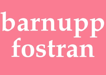 Synonym barnuppfostran