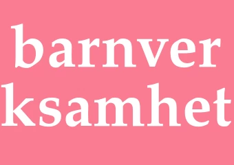 Synonym barnverksamhet
