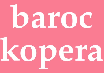 Synonym barockopera