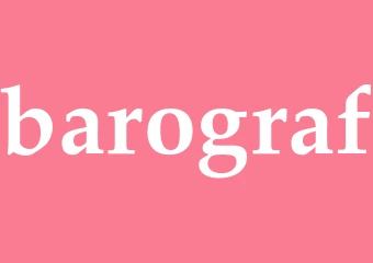 Synonym barograf