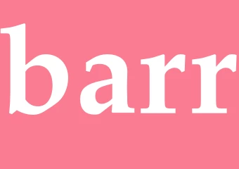 Synonym barr