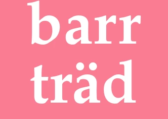 Synonym barrträd