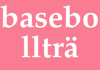 Synonym basebollträ