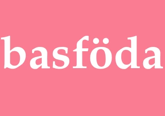 Synonym basföda