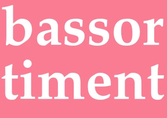 Synonym bassortiment