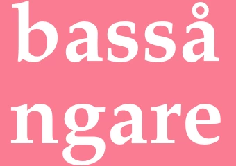 Synonym bassångare
