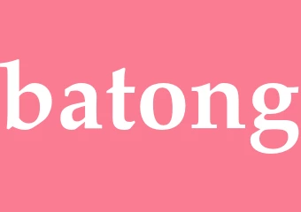 Synonym batong