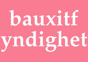 Synonym bauxitfyndighet