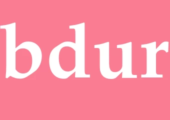 Synonym bdur