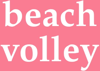 Synonym beachvolley