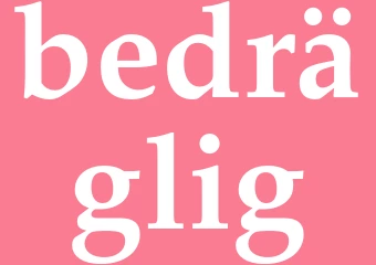 Synonym bedräglig