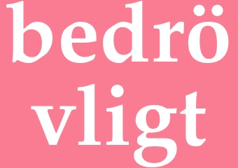 Synonym bedrövligt