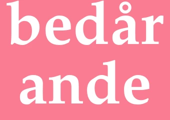 Synonym bedårande