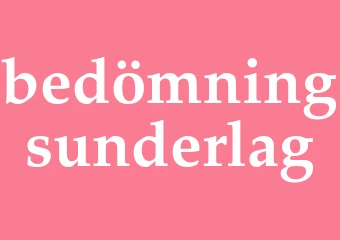 Synonym bedömningsunderlag