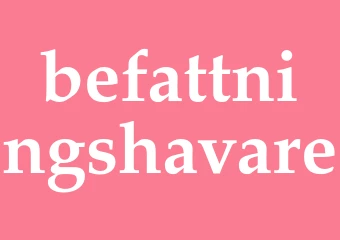 Synonym befattningshavare