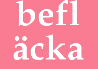 Synonym befläcka