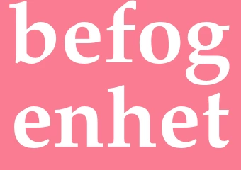 Synonym befogenhet