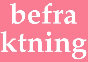 Synonym befraktning