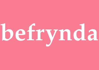 Synonym befrynda