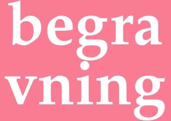 Synonym begravning