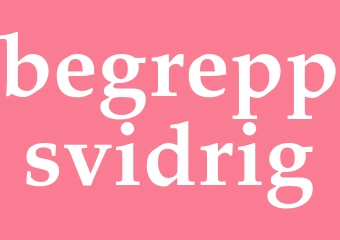 Synonym begreppsvidrig