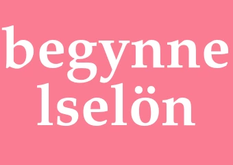 Synonym begynnelselön