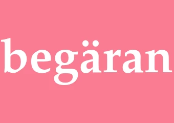 Synonym begäran