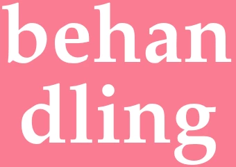 Synonym behandling