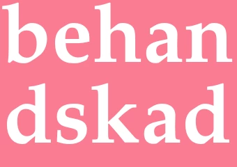Synonym behandskad