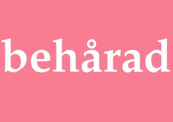 Synonym behårad