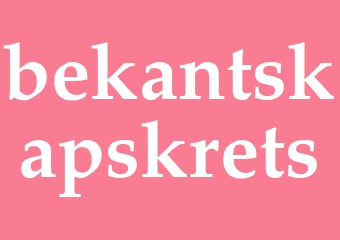 Synonym bekantskapskrets