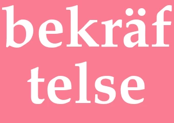 Synonym bekräftelse